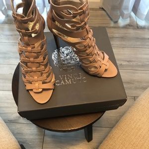 Ladies Vince Camuto 4" Gladiator Shoe